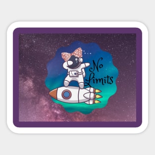 No Limits Bowhead Rocket Surfing Sticker